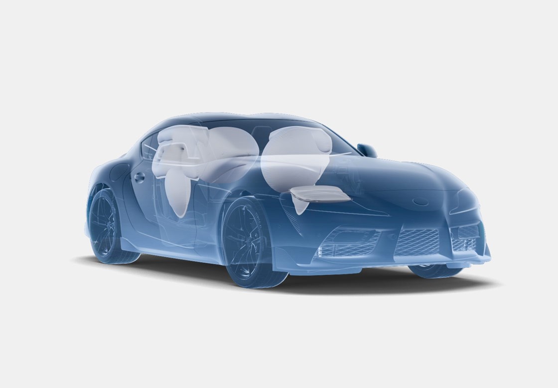Toyota Supra Poduszki powietrzne 